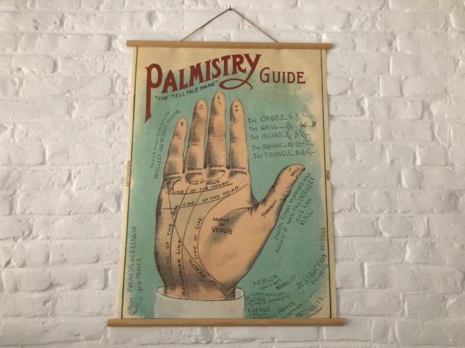 Cavallini poster palmistry