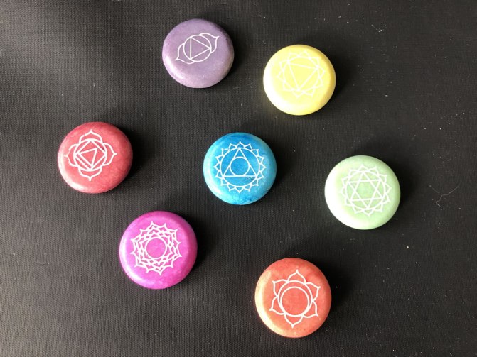 Chakra meditatiestenen