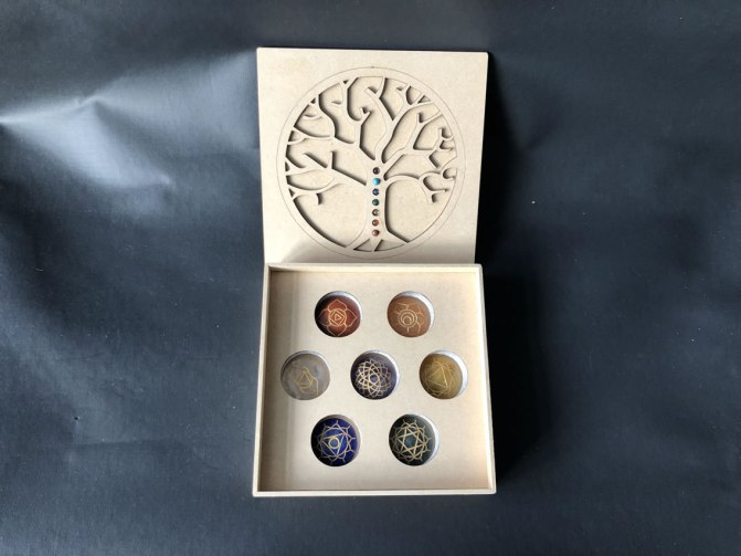 Chakra stenen tree of life